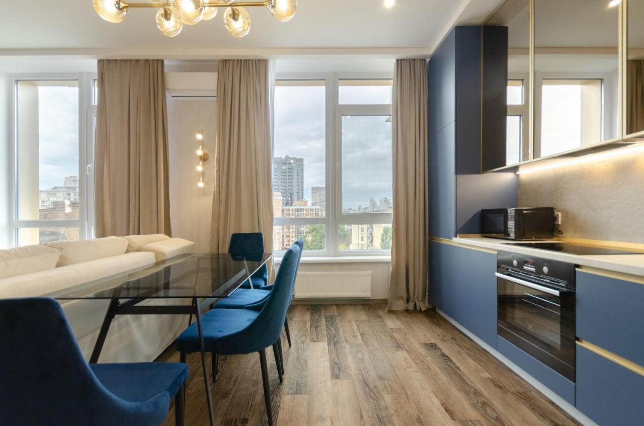 Petrovdom Ж38 In Luxury Apartments At 68 Zhylyanska Street,38 Perlyna Киев Экстерьер фото