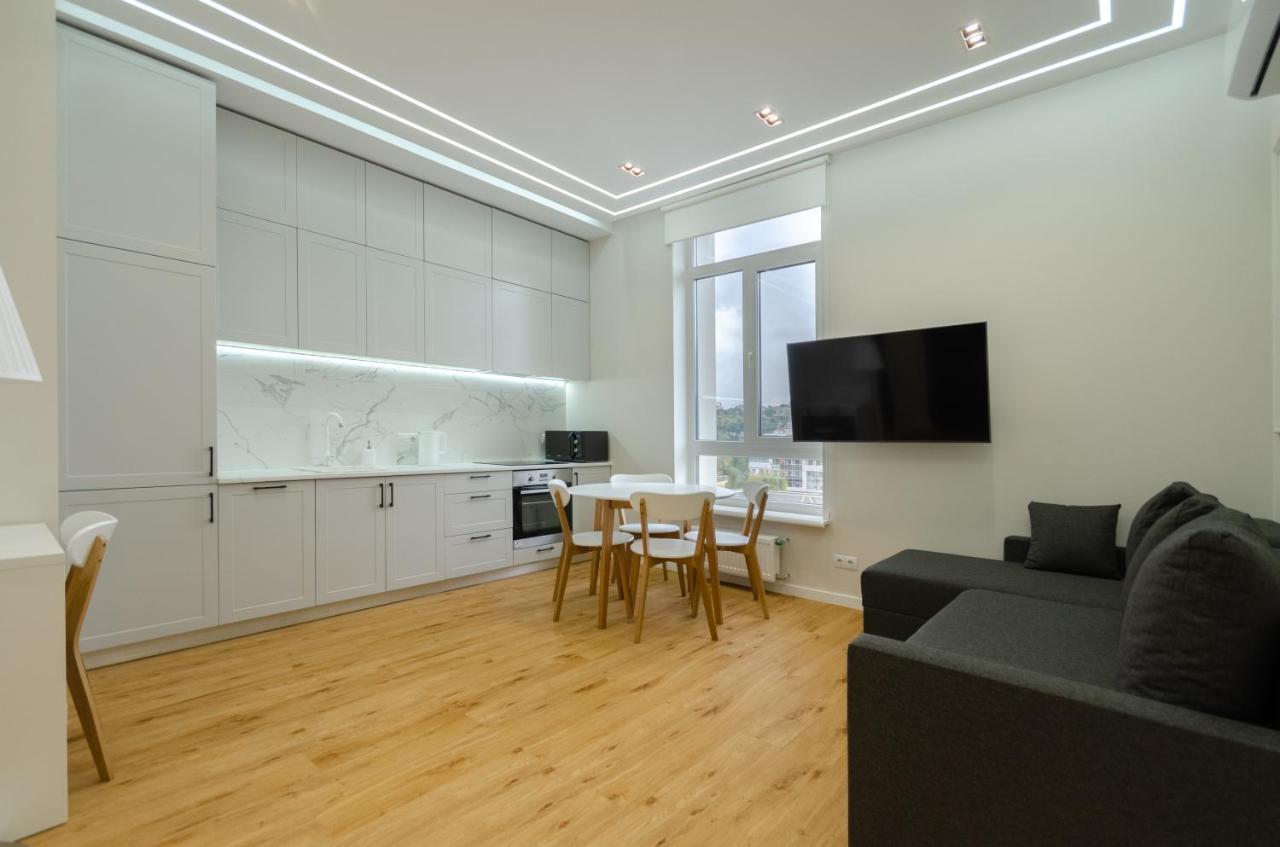 Petrovdom Ж38 In Luxury Apartments At 68 Zhylyanska Street,38 Perlyna Киев Экстерьер фото