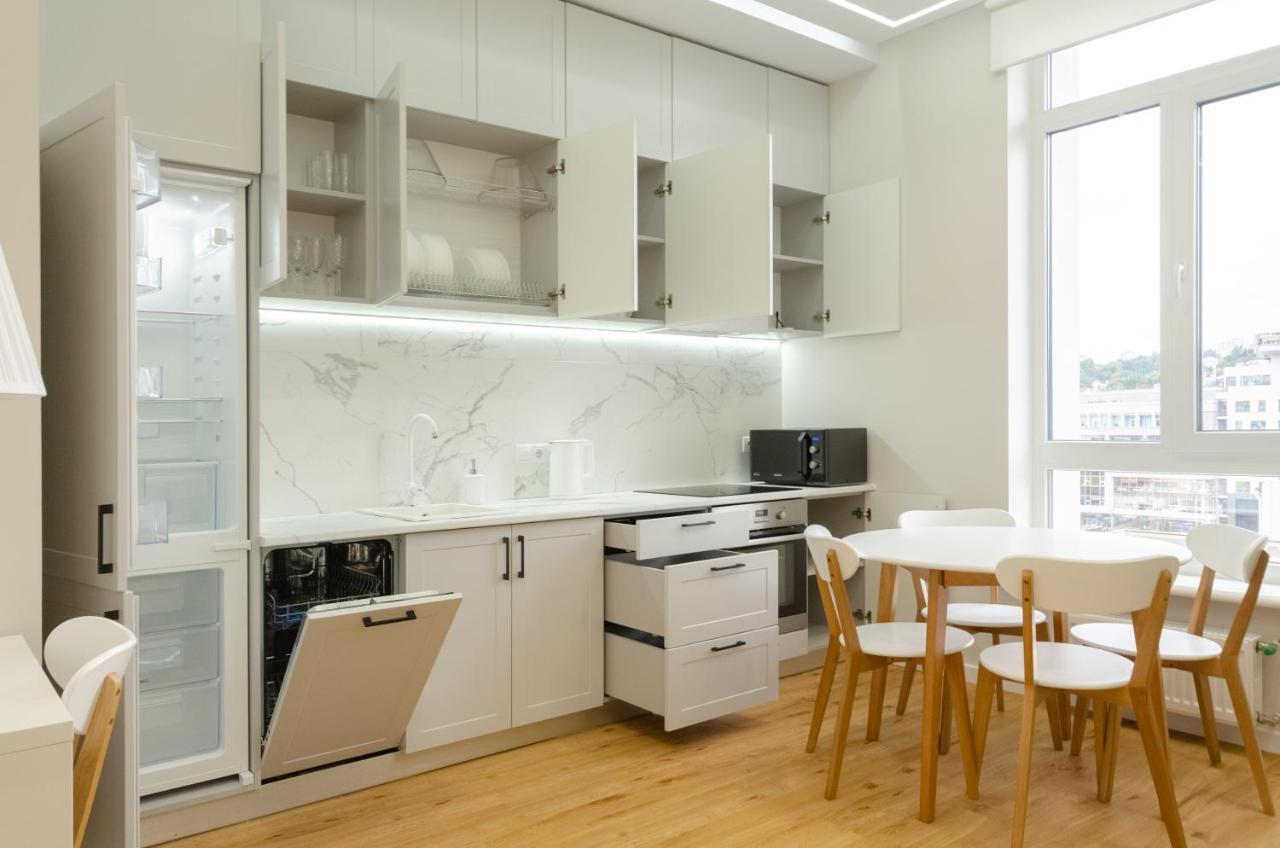 Petrovdom Ж38 In Luxury Apartments At 68 Zhylyanska Street,38 Perlyna Киев Экстерьер фото
